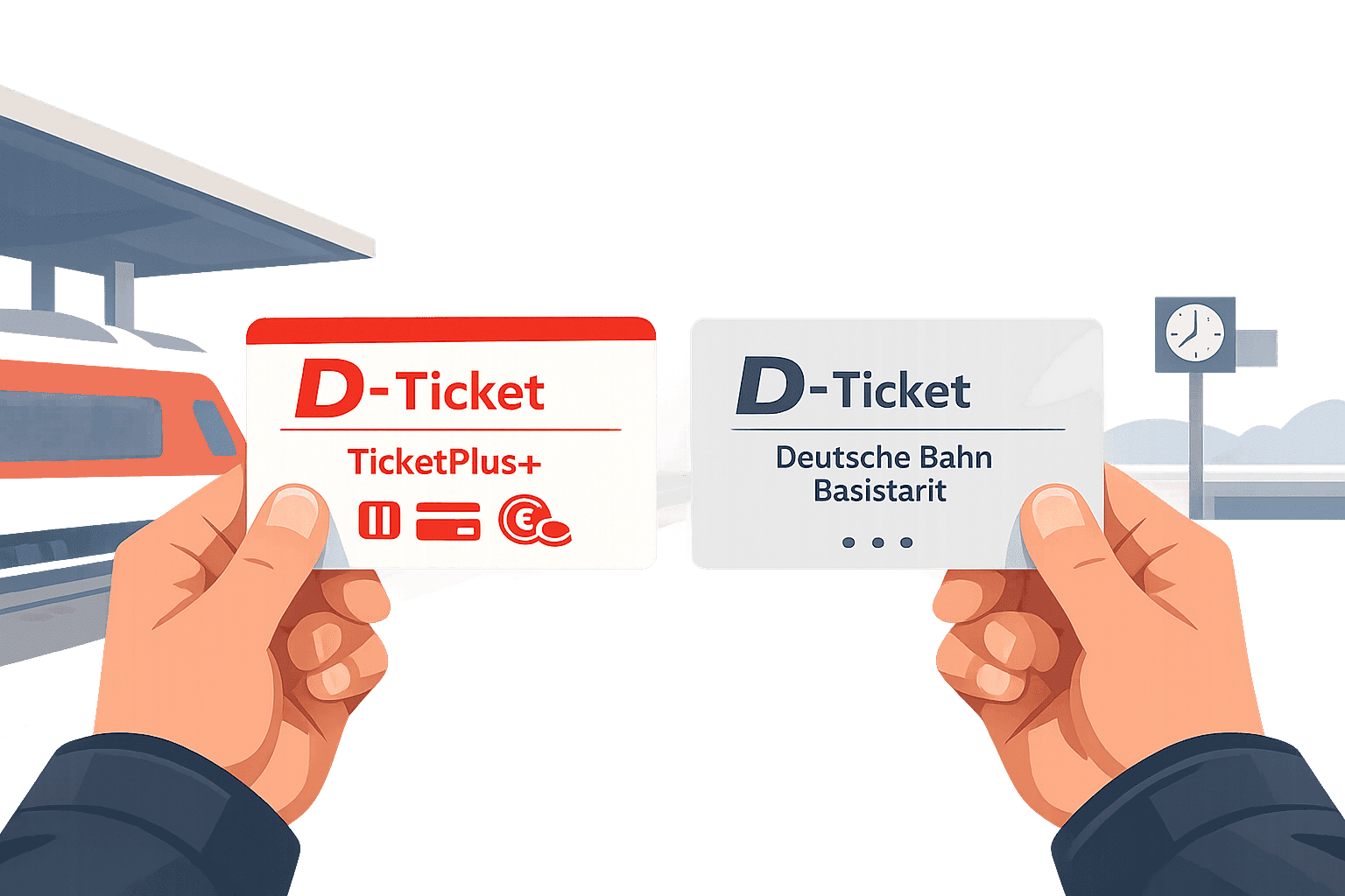 TicketPlus+ vs. Deutsche Bahn: Welches Deutschlandticket lohnt sich mehr?