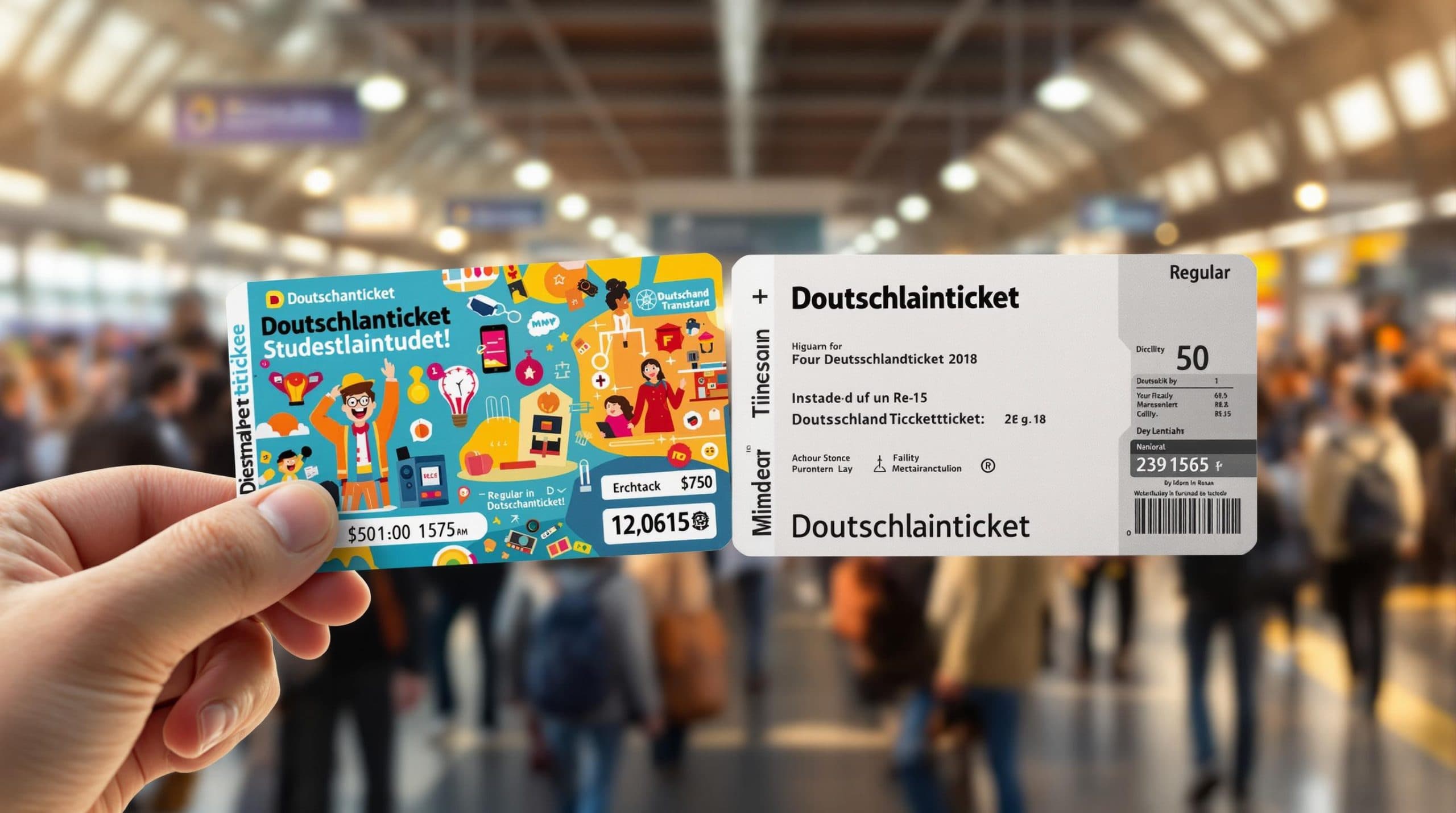 Studenten- vs. reguläres Deutschlandticket: Was wählen?