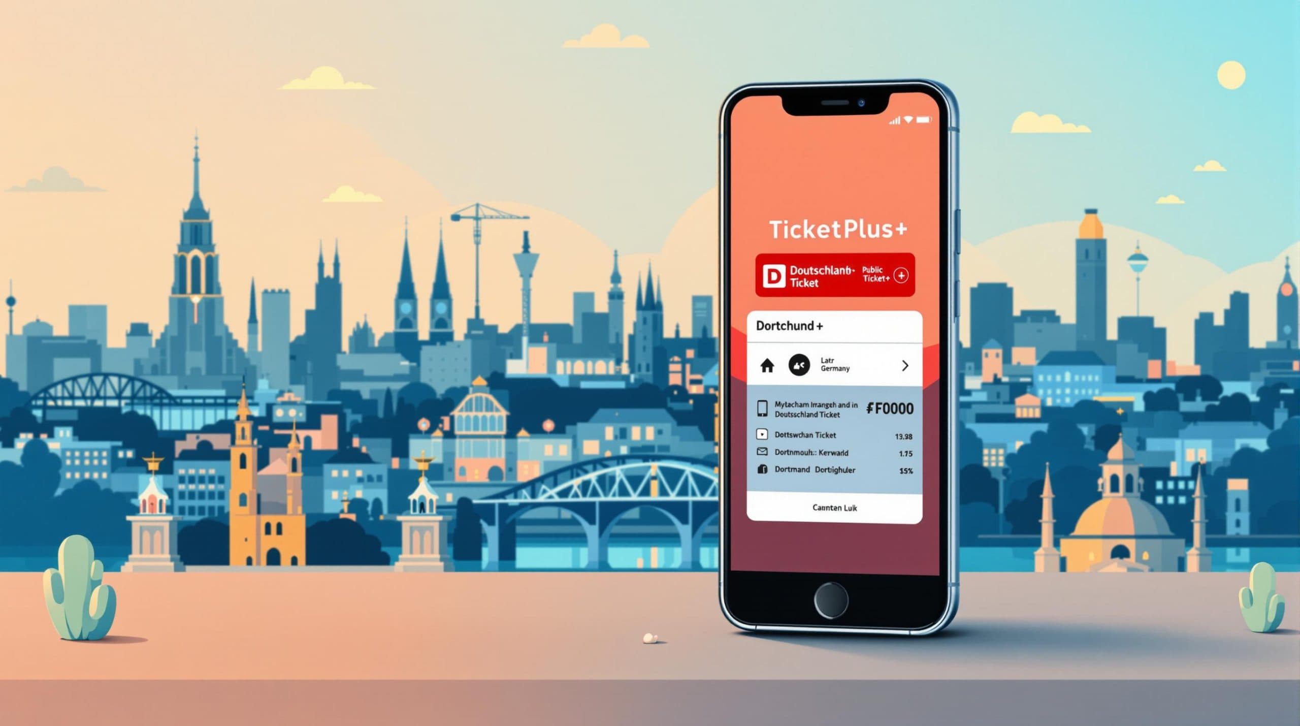 Deutschland Ticket kaufen in Dortmund via DSW