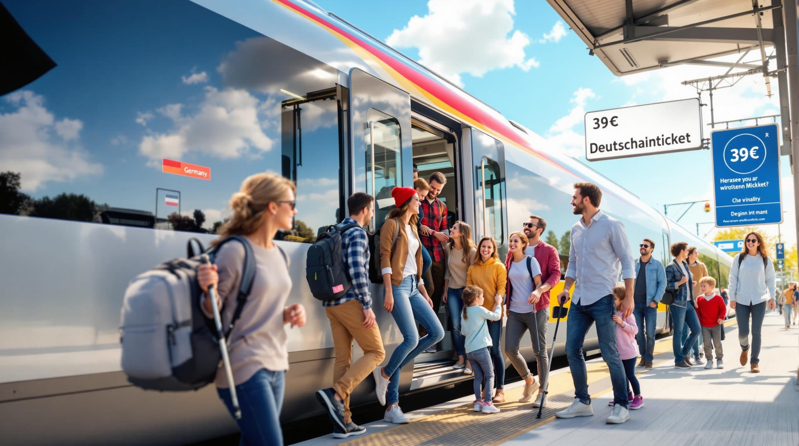 Wer bekommt das Deutschlandticket für 39 €?