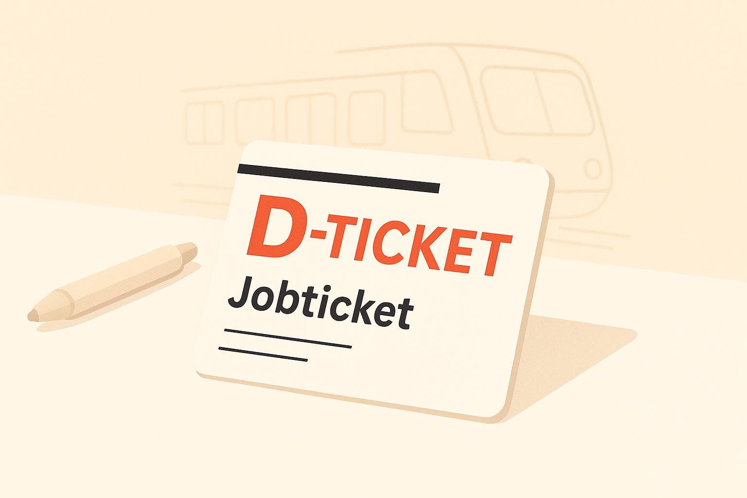 Wie gebe ich ein Jobticket in die Steuererklärung an?