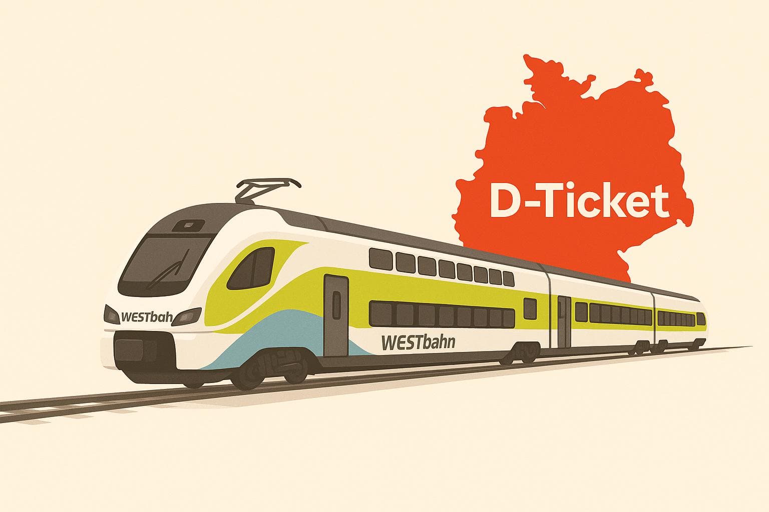 Ist die WESTbahn im Deutschland-Ticket enthalten?
