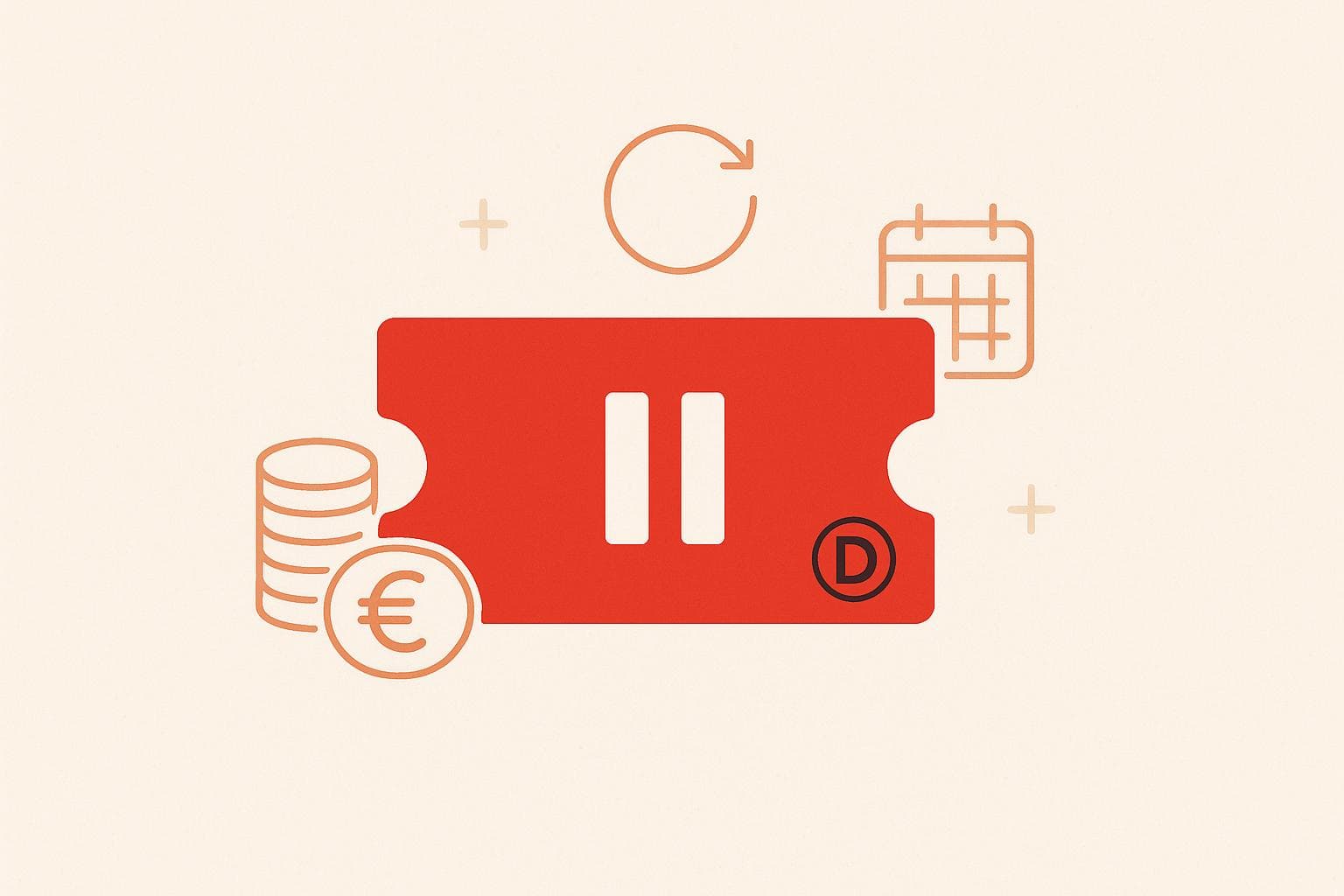 Welche spezifischen Einsparungen werden durch die "Pause-Taste" für jede Jobticket+ Option erzielt?