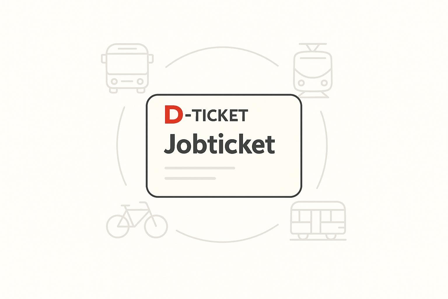 Wie rechnet man das Jobticket ab?